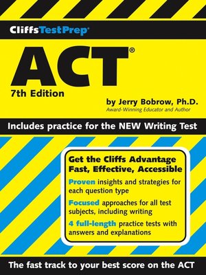 cover image of CliffsTestPrep ACT